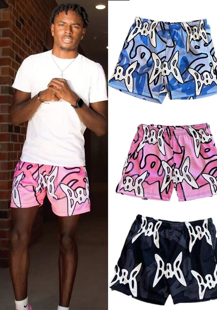 Men's Mesh Sports Knee-Length Shorts