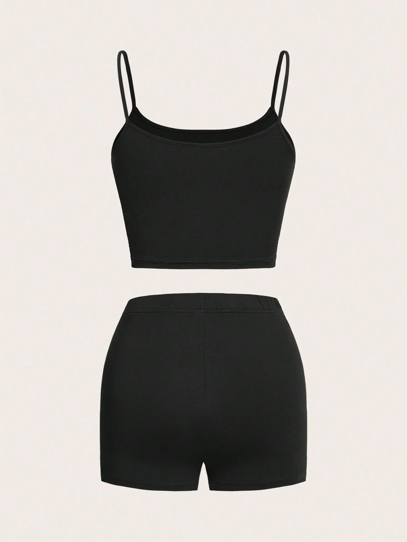 Summer Street Trendy Women's Strap Two Piece Shorts Set 4