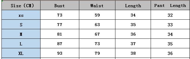 Women Printed Sleeveless Top and Shorts Two-piece Set 5