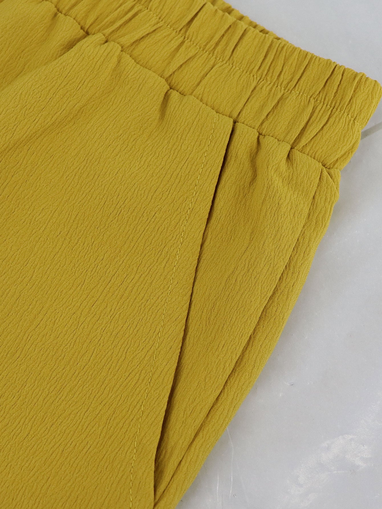 Plus Size Women Summer Casual Sleeveless Vest + Wide-leg Pants Two-piece Set 13