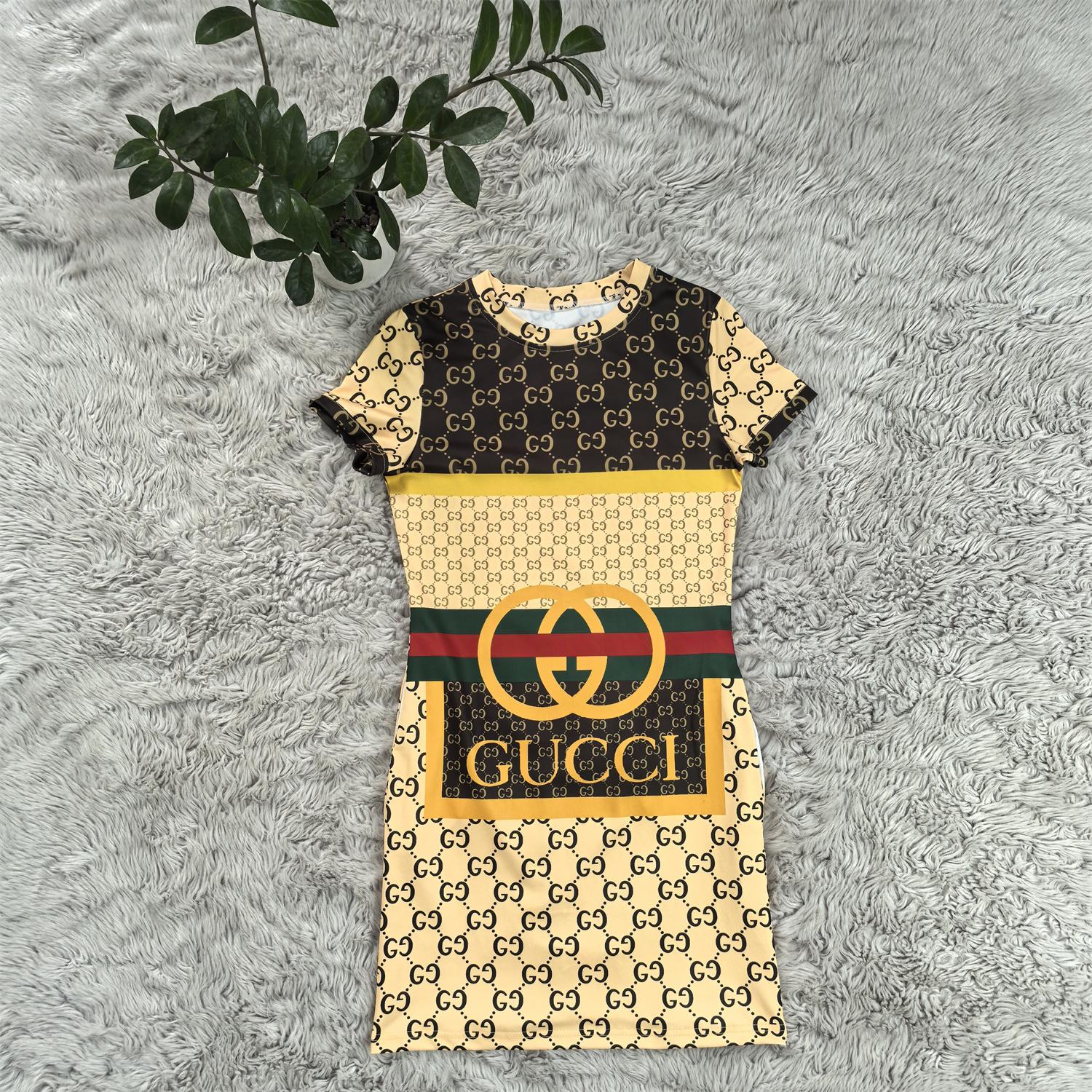 Women's Casual Chic Printed Bodycon Dress 41