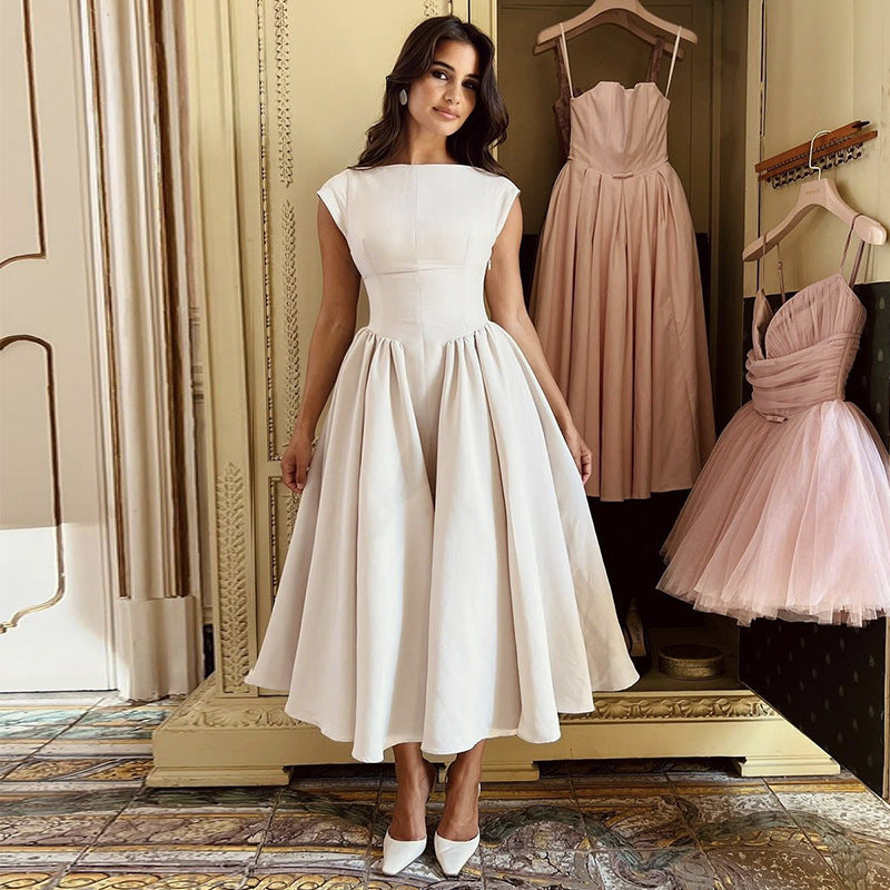 Women Elegant Backless Maxi Dress 5