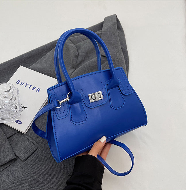 Bag Handbag Solid Color Simple Shoulder Messenger Bag Ladies Bag 35