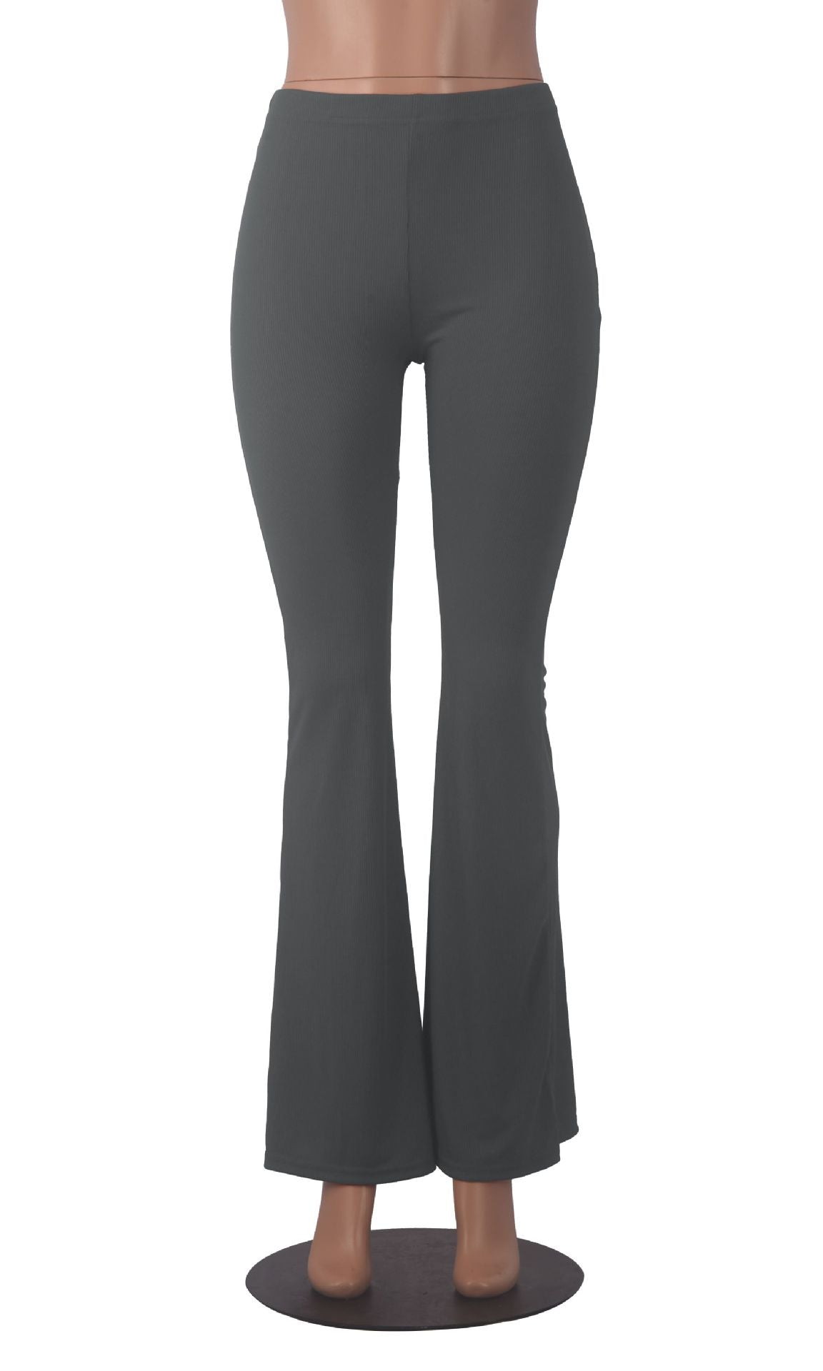 Women Elastic Bell Bottom Pants 23