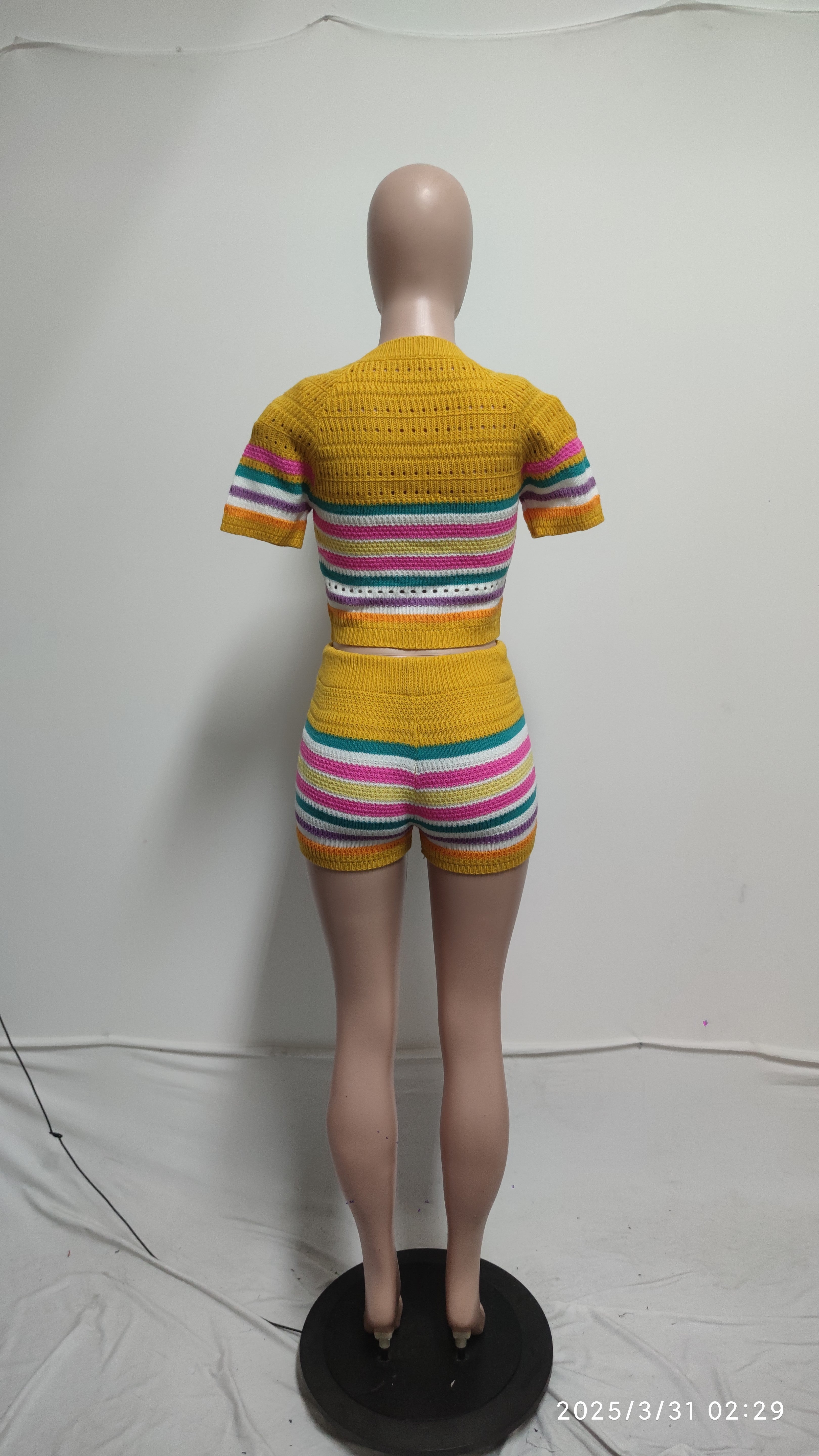 Women's fashion casual sweater suit 7