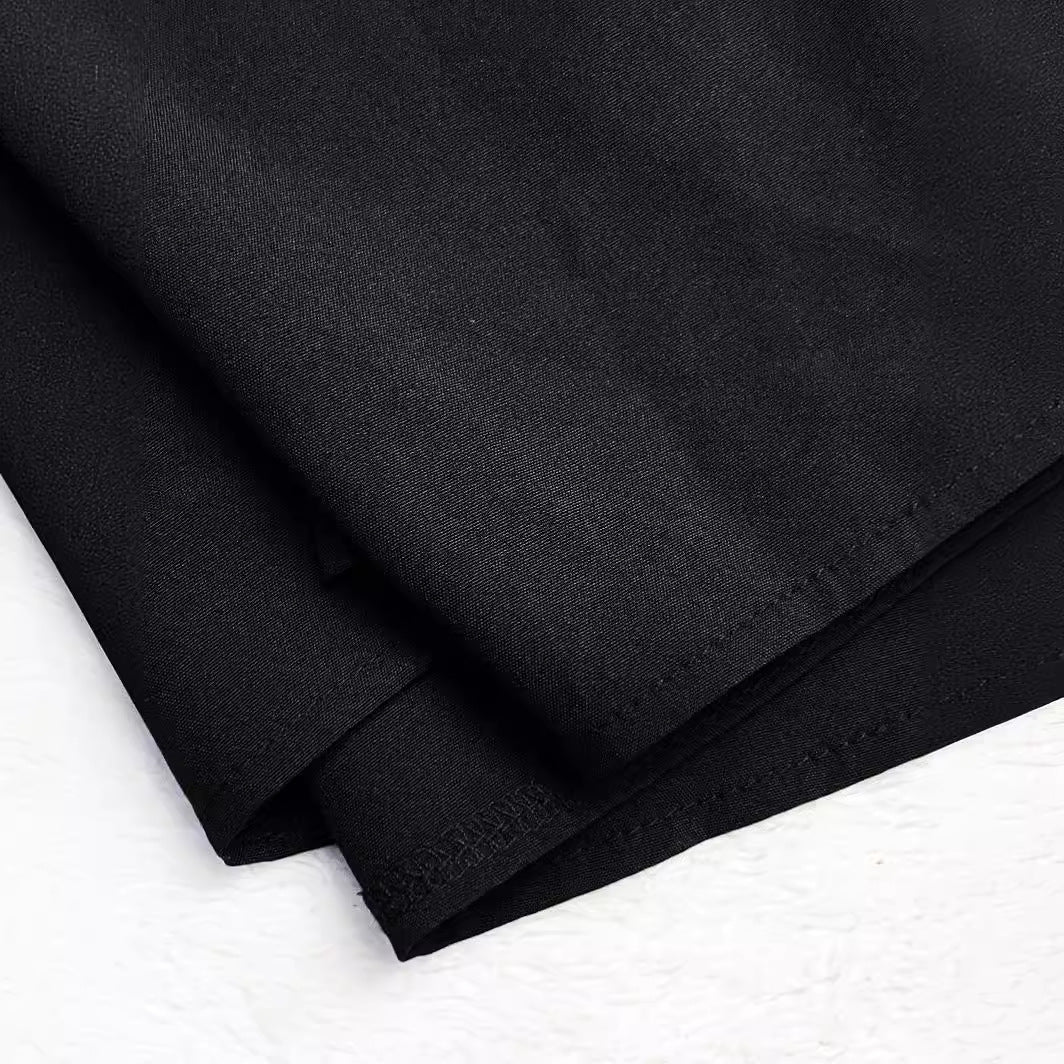 Plus Size Women Casual Button Turndown Collar Dress 5