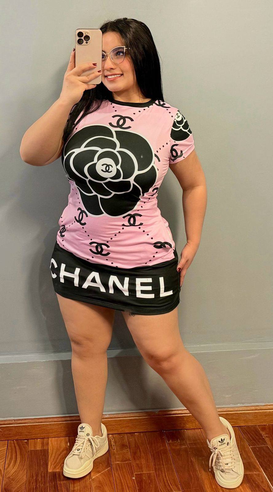 Women's Casual Chic Printed Bodycon Dress 32