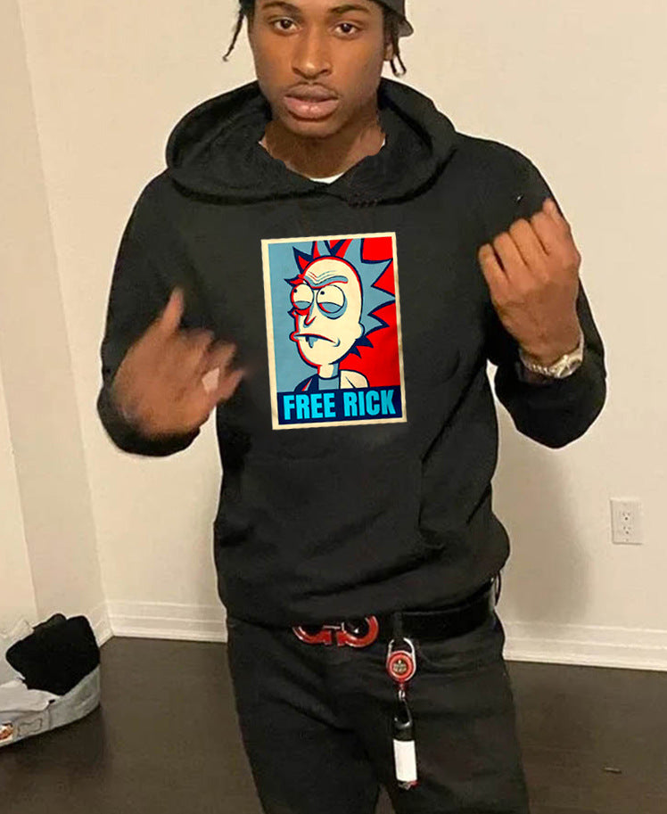 Street Loose Couple  Men's Autumn Casual Trendy Hoodies