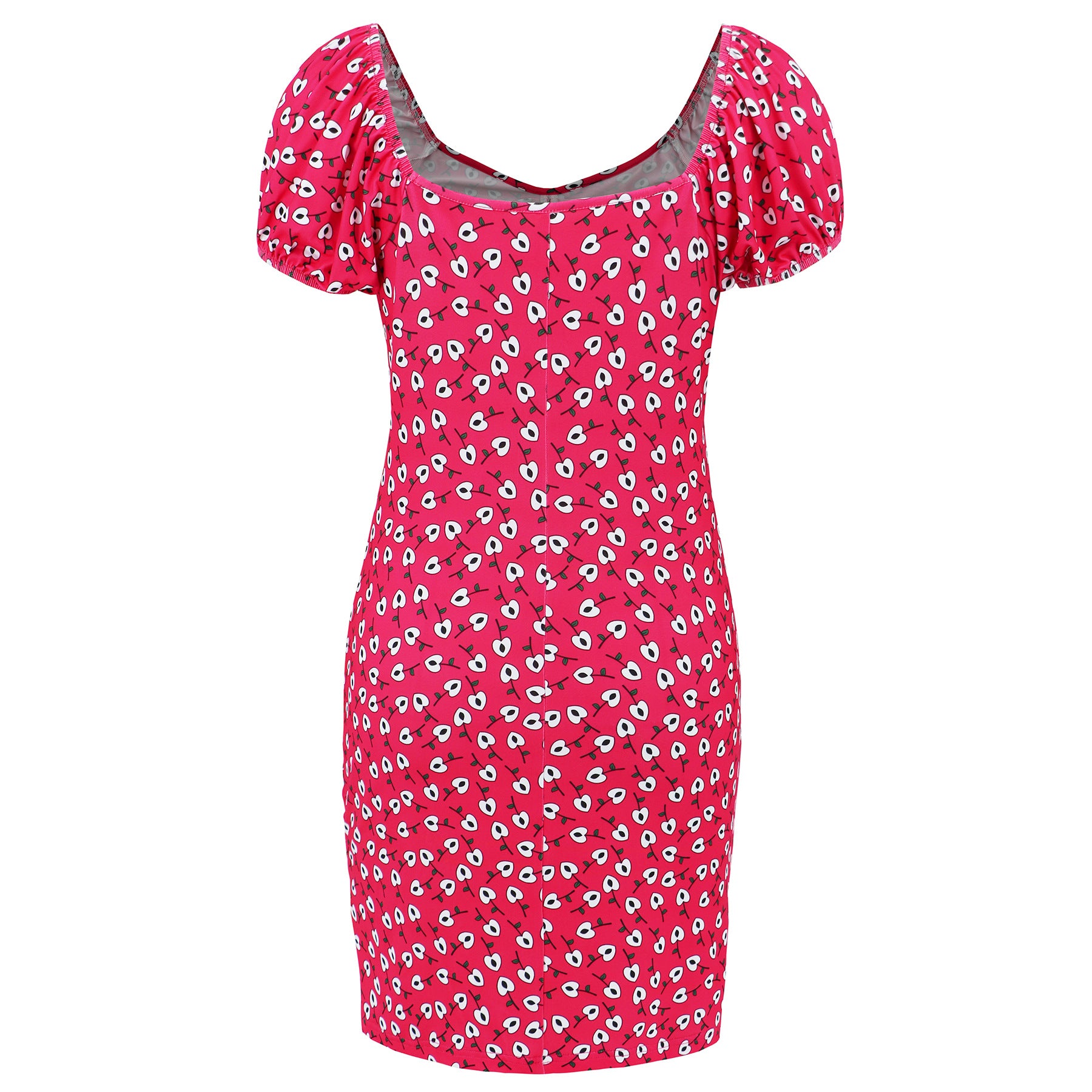 Women Summer Chic V-Neck Floral Dress 11