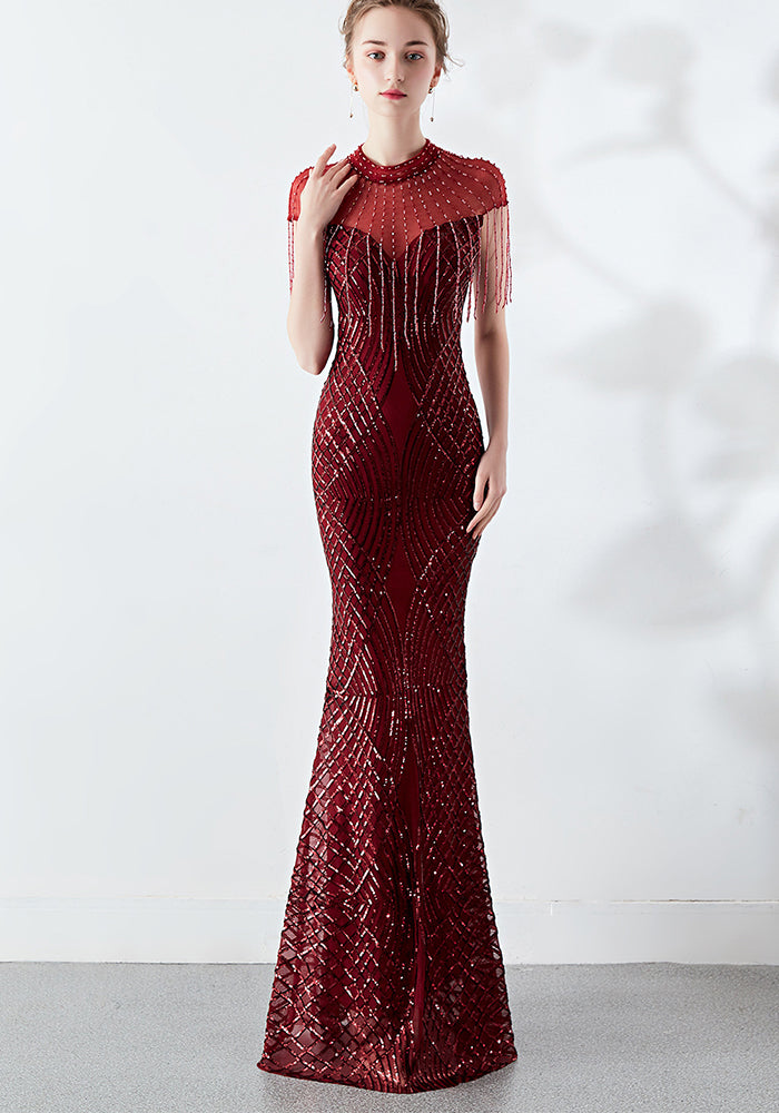 Evening Dress Spring Long Mermaid Slim Fit Formal Party Dress for Women