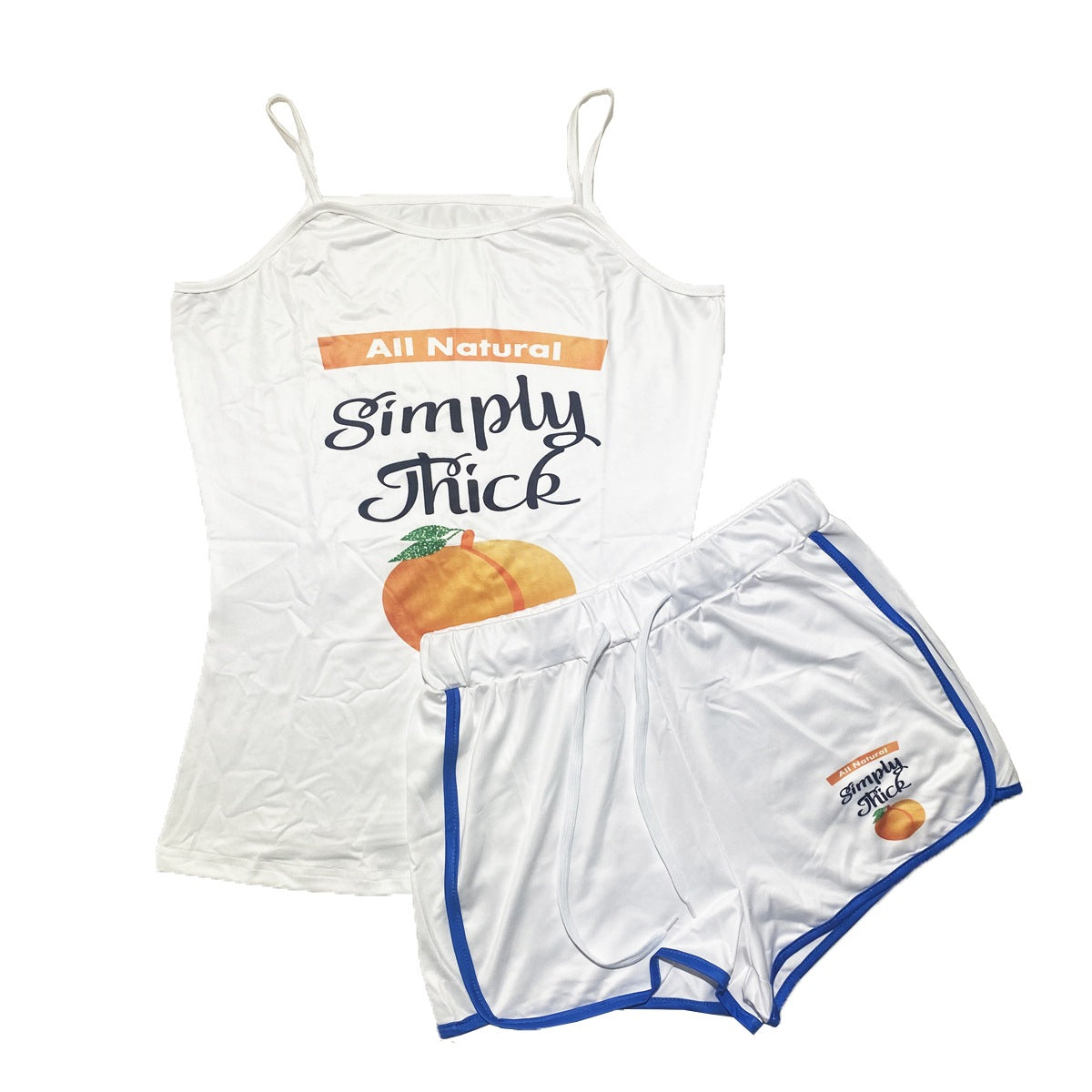 Women's Sexy Graphic Print Sling Shorts Set Yoga Pants Set 13