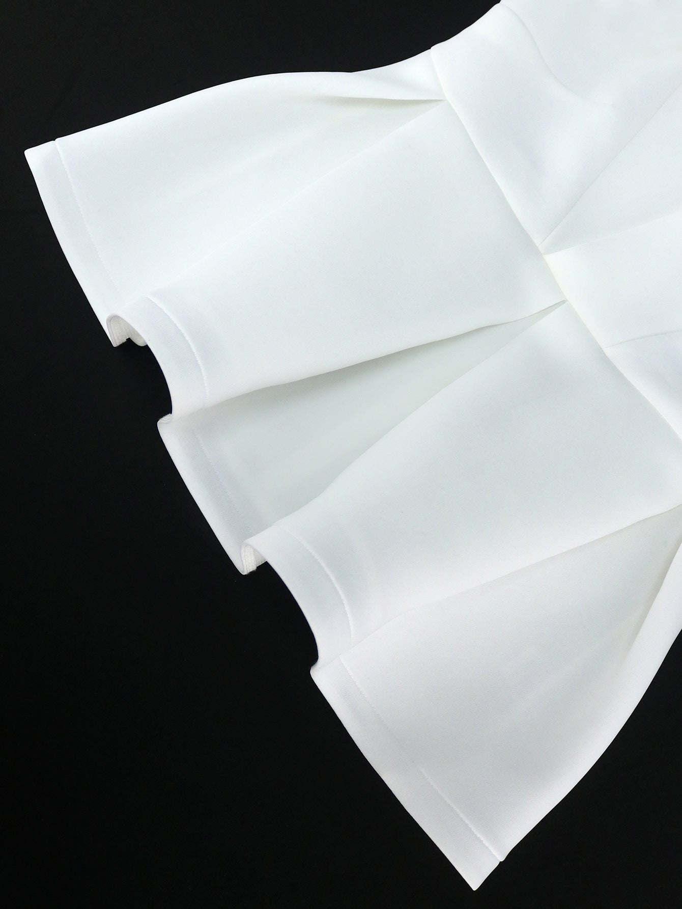 Plus Size Women Balloon Sleeves Turndown Collar Embroidered Top 17