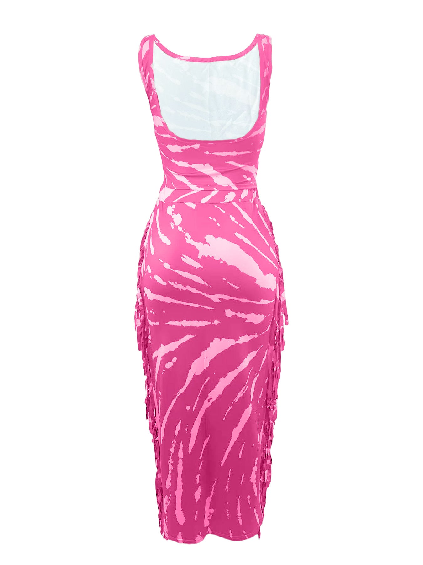 Women Beach Dress Sexy Printed Two-piece Set 10