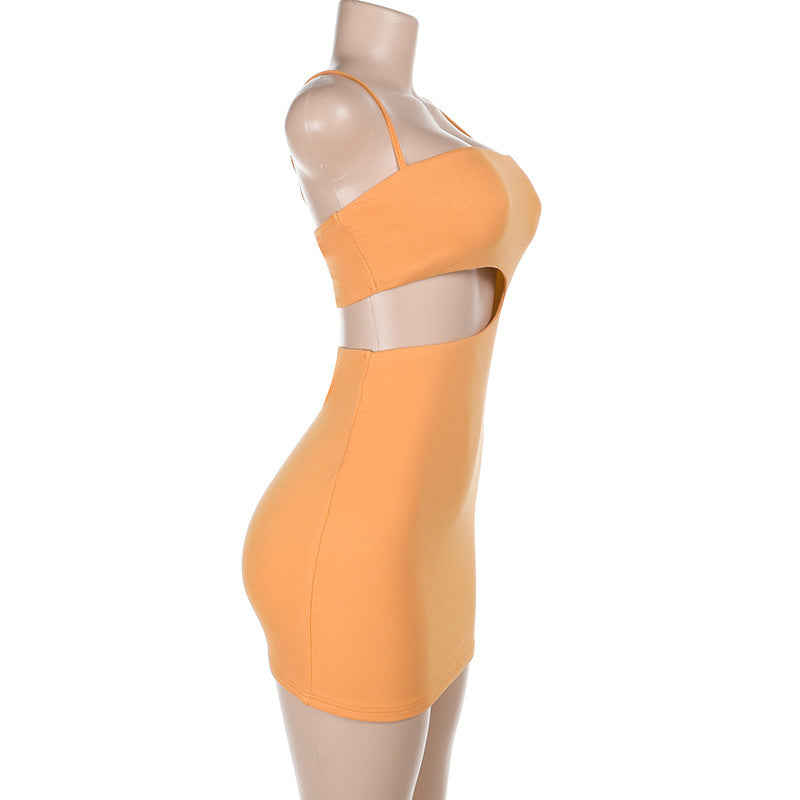 Summer Strap Hollow Sexy Bodycon Dress 13