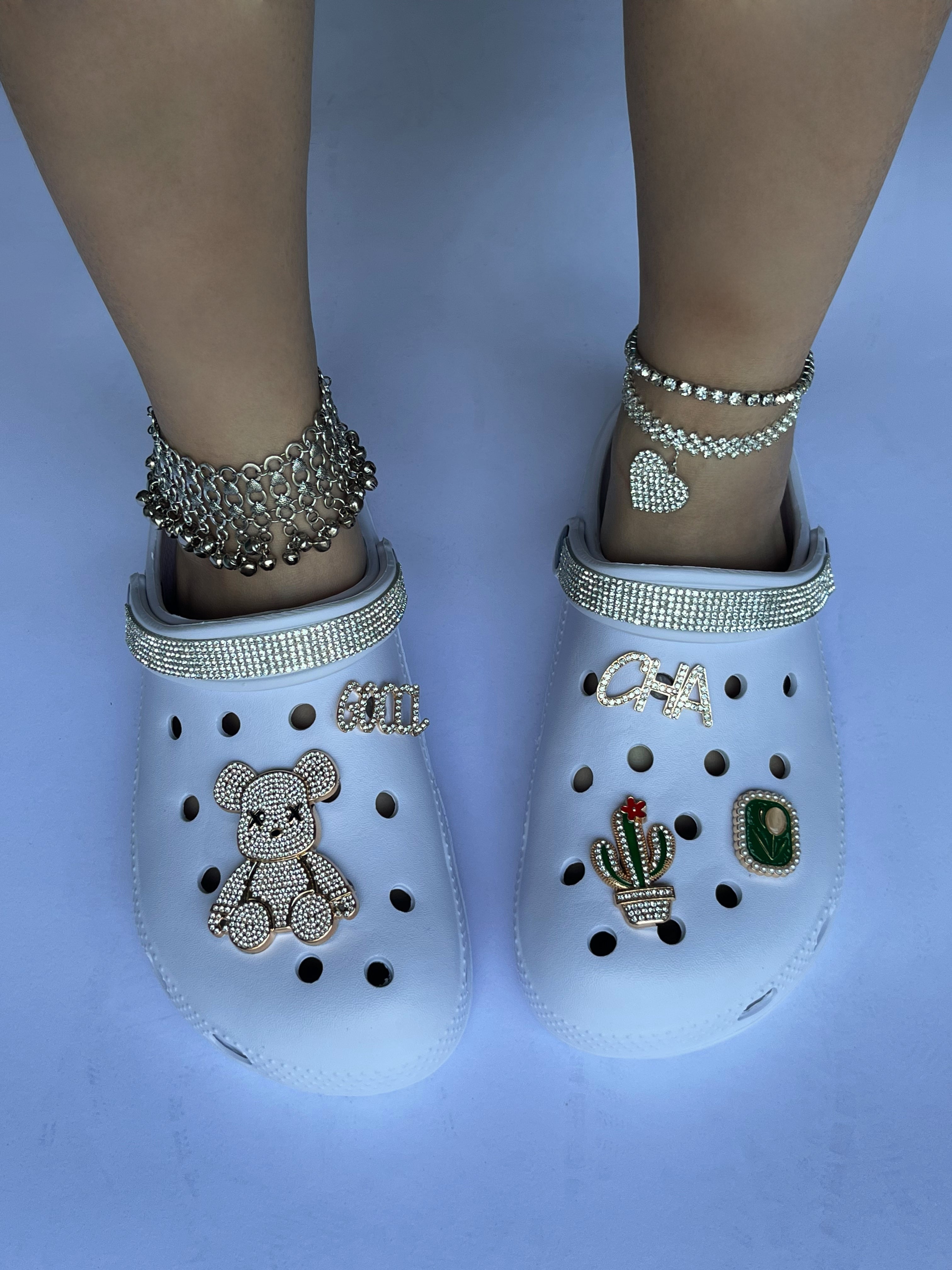 Cactus accessories high-heeled hole shoes women's summer slope heel thick bottom hole shoes women's shoes 23