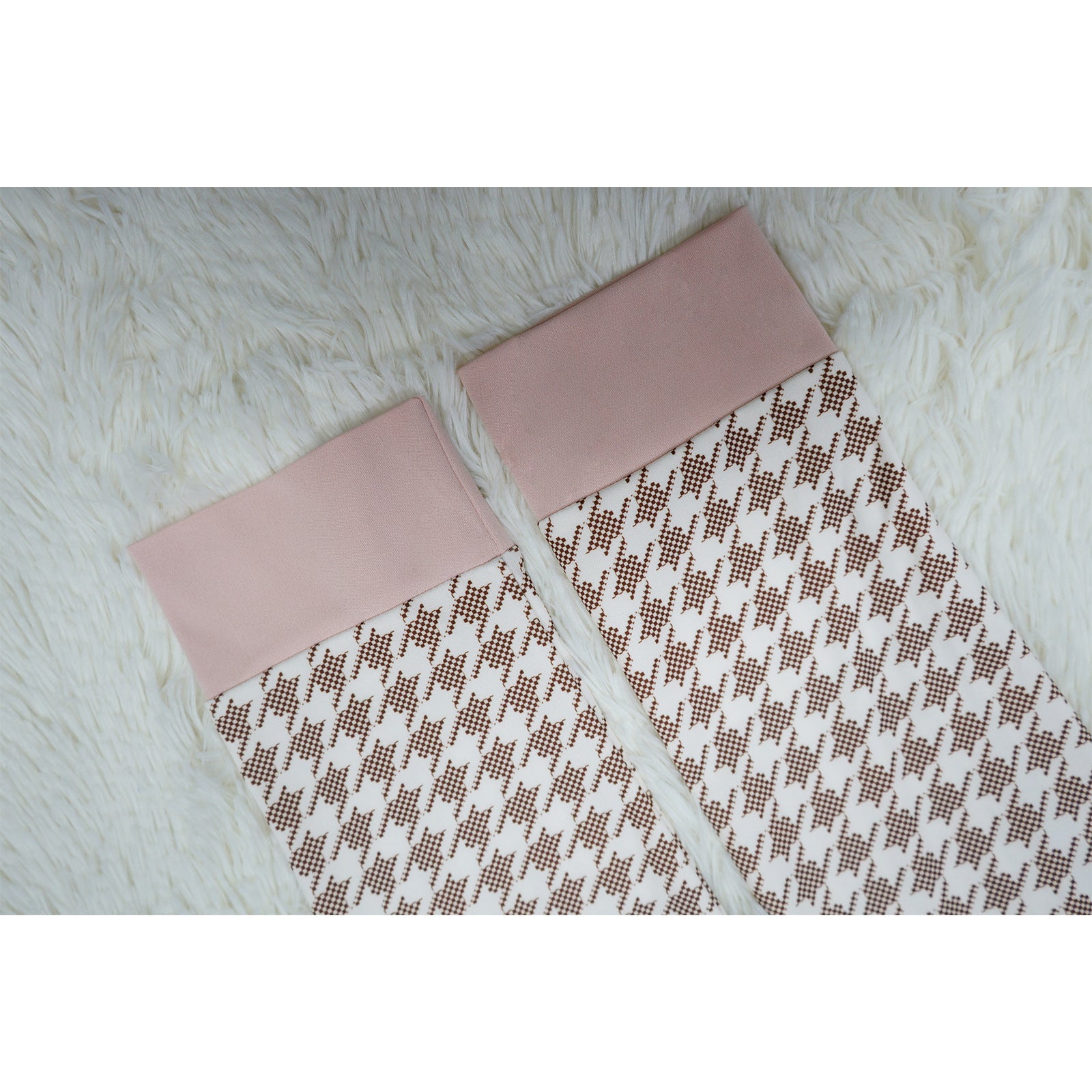 Turndown Colloar Print Two-Piece Suit 17