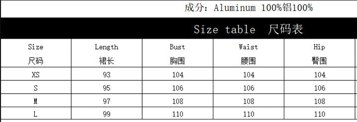 Fashion Women's Nightclub Rhinestone Chain Metal Sexy Halter Neck Dress 11