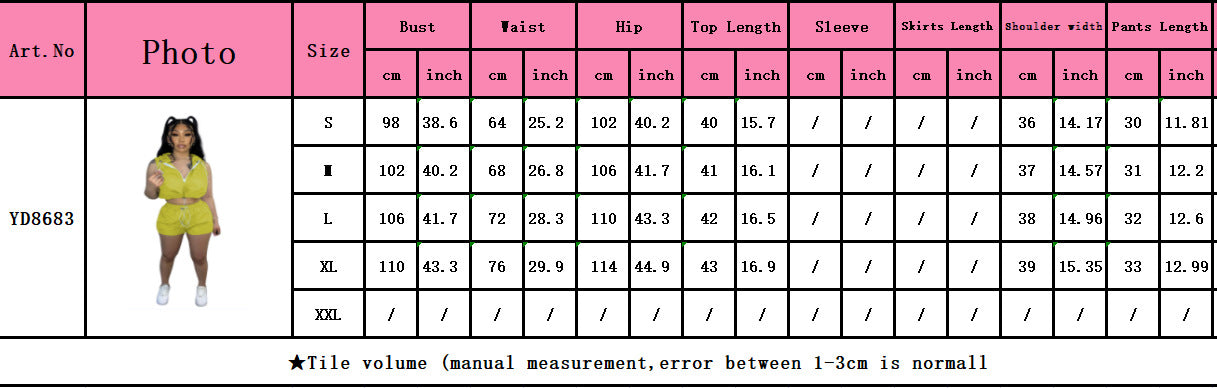 Women'S Fashion Casual Half Zip Hooded Sleeveless Two-Piece Shorts Set Women'S Clothing 11