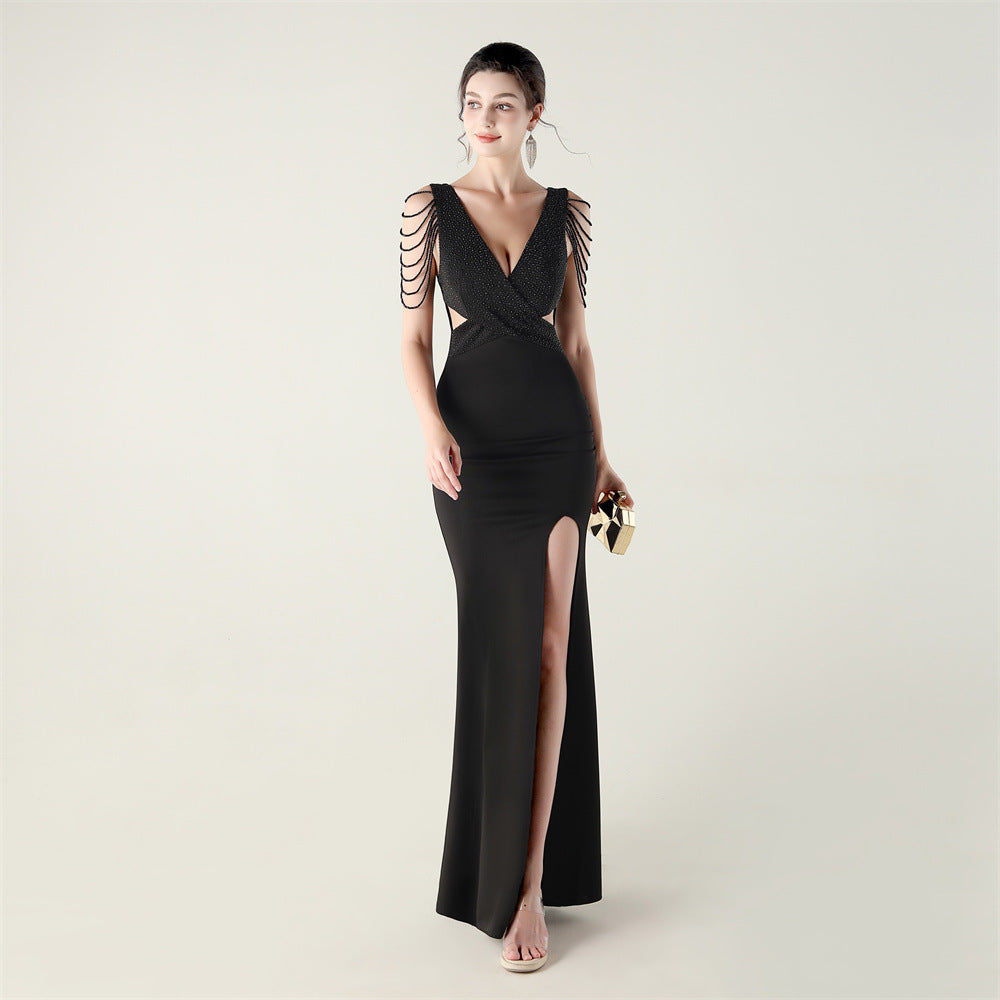 Beaded Slim Formal Parties & Weddings Evening Dress 11