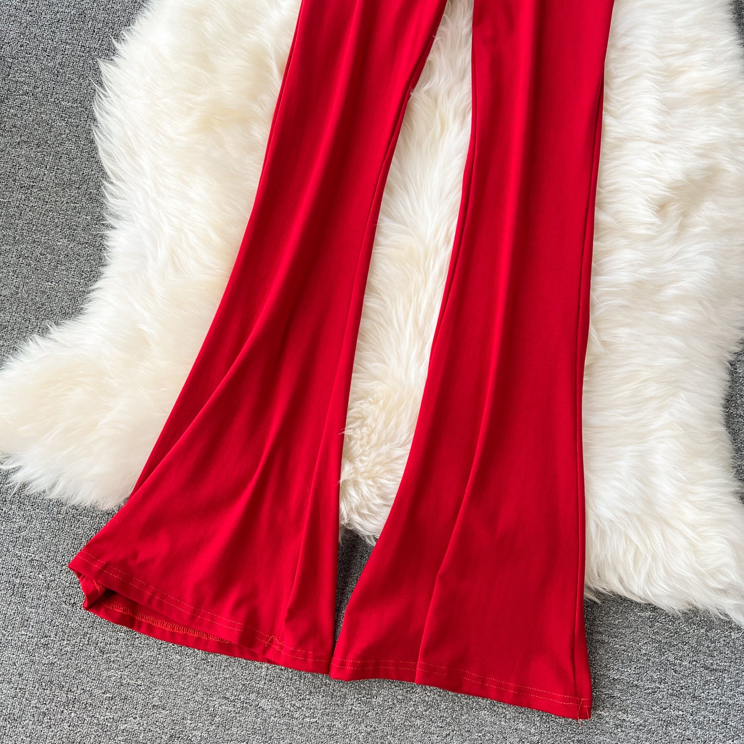 Casual Women's High-Waist Slim Fit Flare Leggings Sexy Tight-Fitting Yoga Pants 30