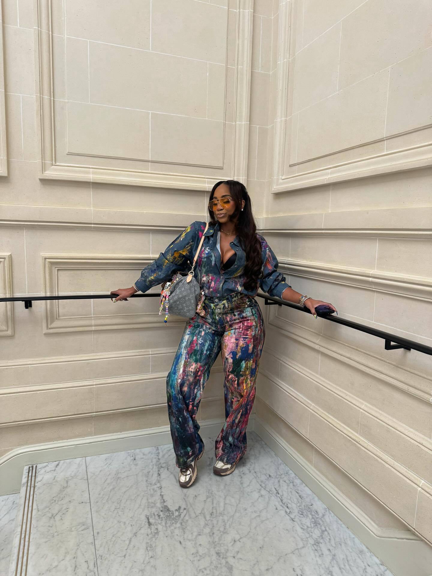 Women's Fashion Casual Printed Long Sleeve Shirt 3