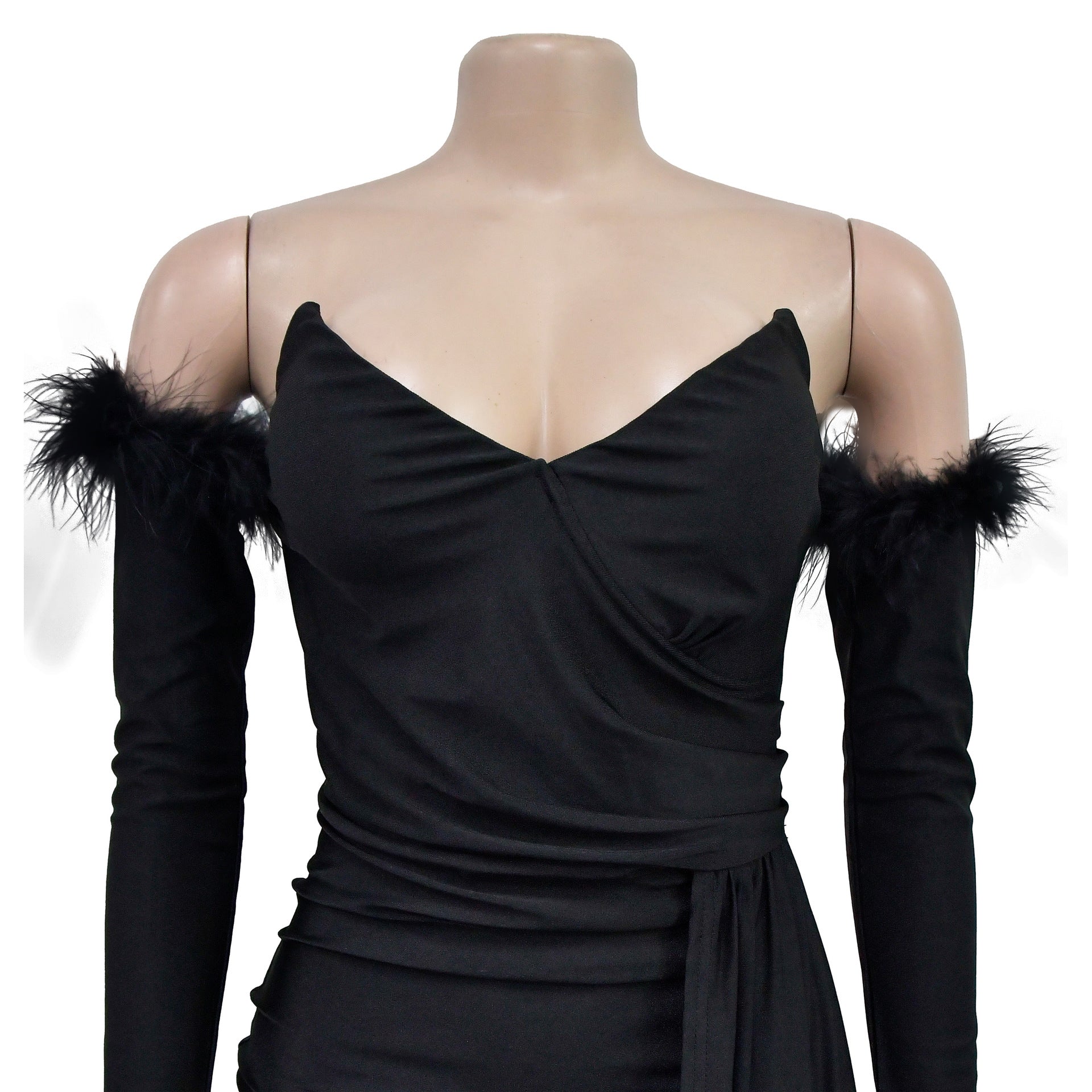 Fashion Women's Solid Color Pleated Low Back Slit Maxi Dress 33