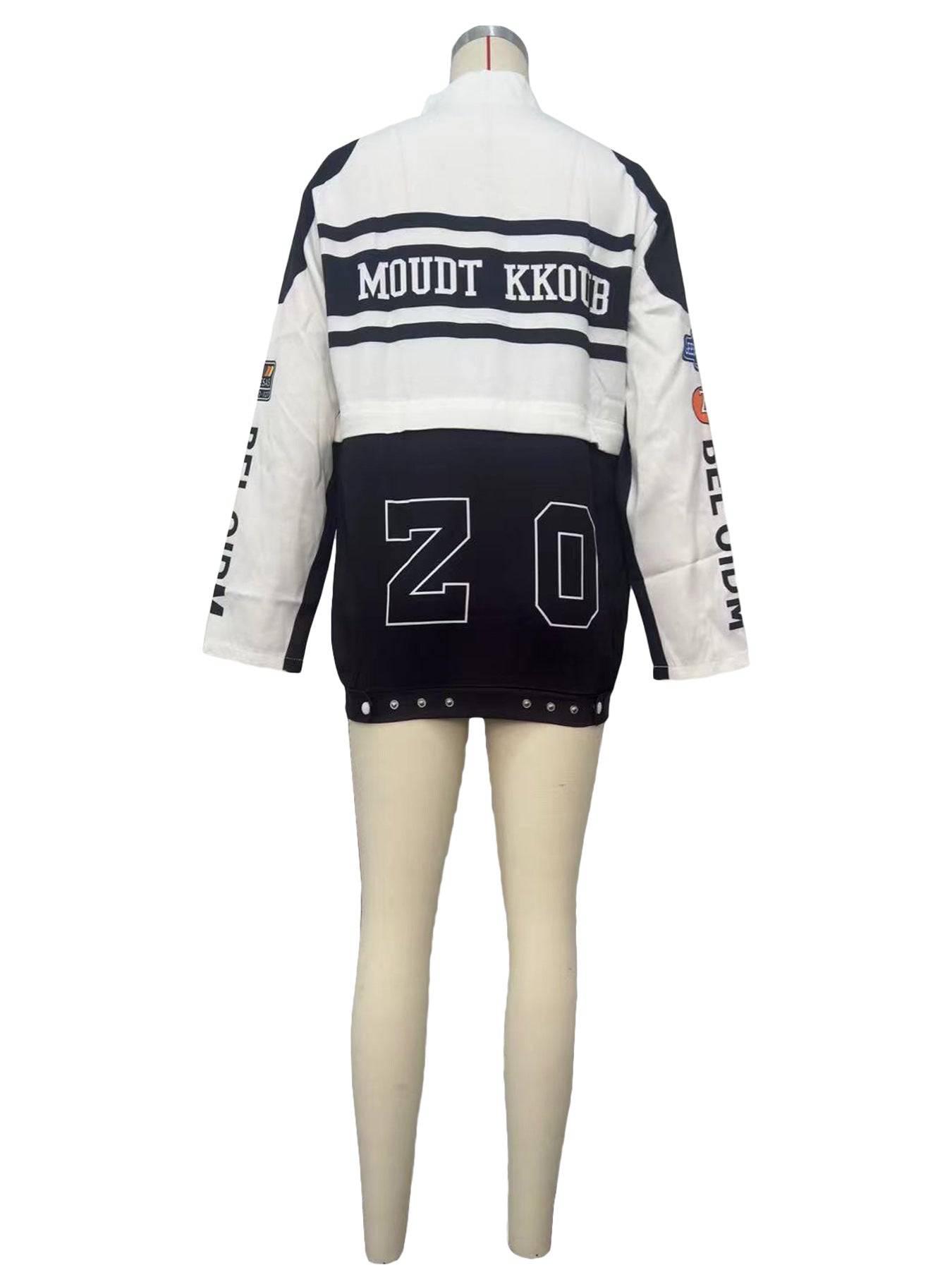 Women Detachable Print Jacket 40