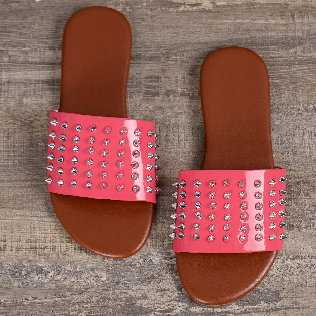 Beach Shoes Summer Slippers Plus Size Women Flat Sandals 3