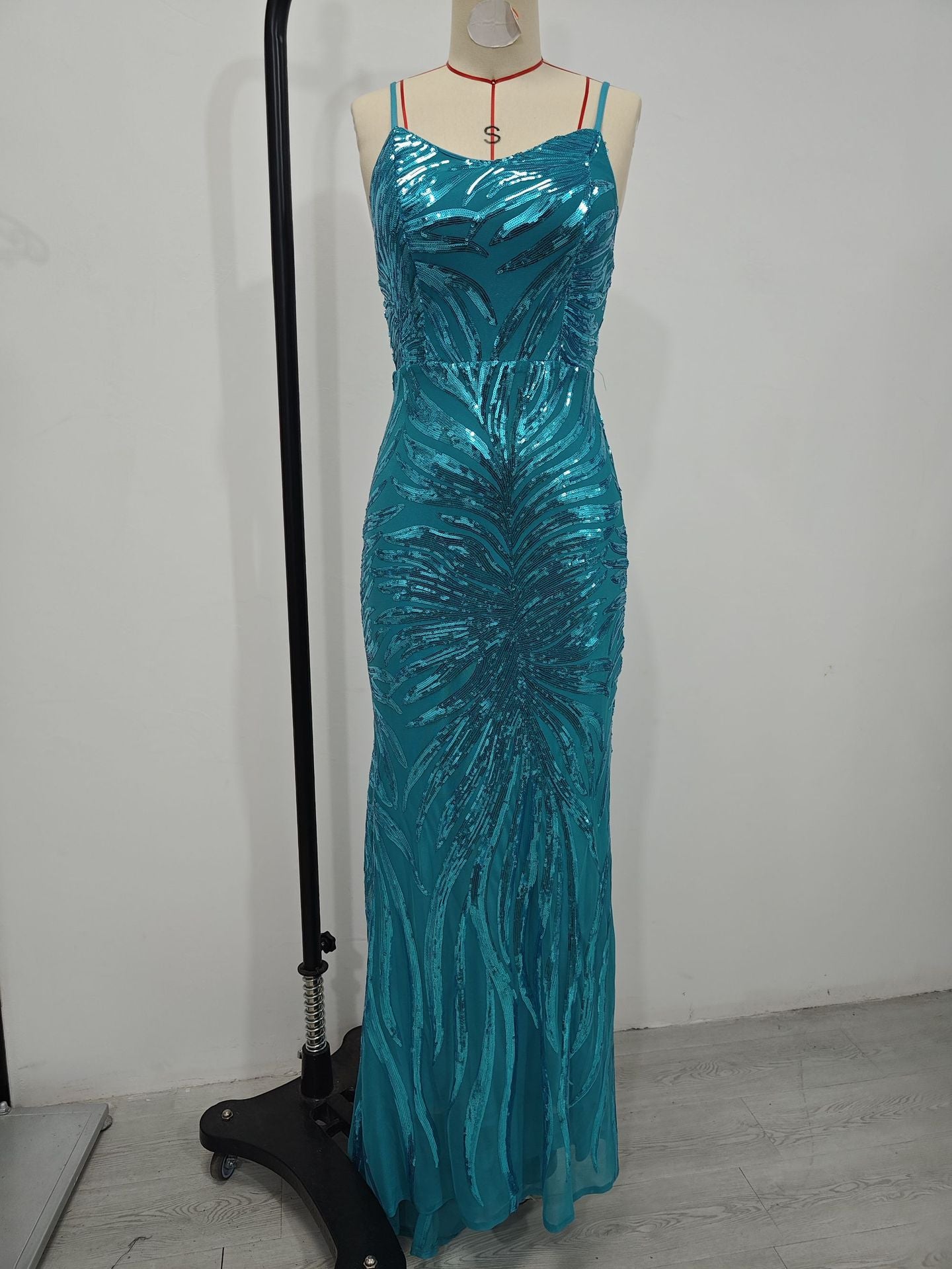 Women Party Sequin Sexy Evening Dress 8