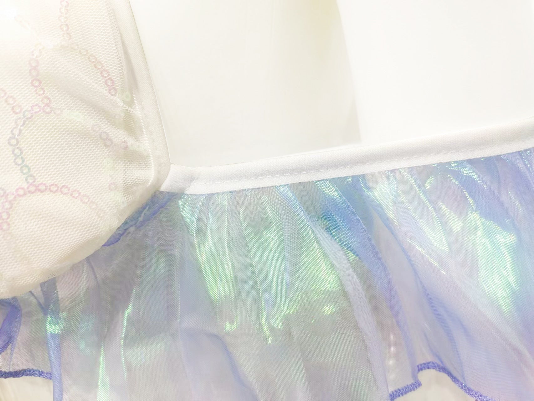 Women Beaded Sequin Bikini Mermaid Skirt Two Piece Set 16