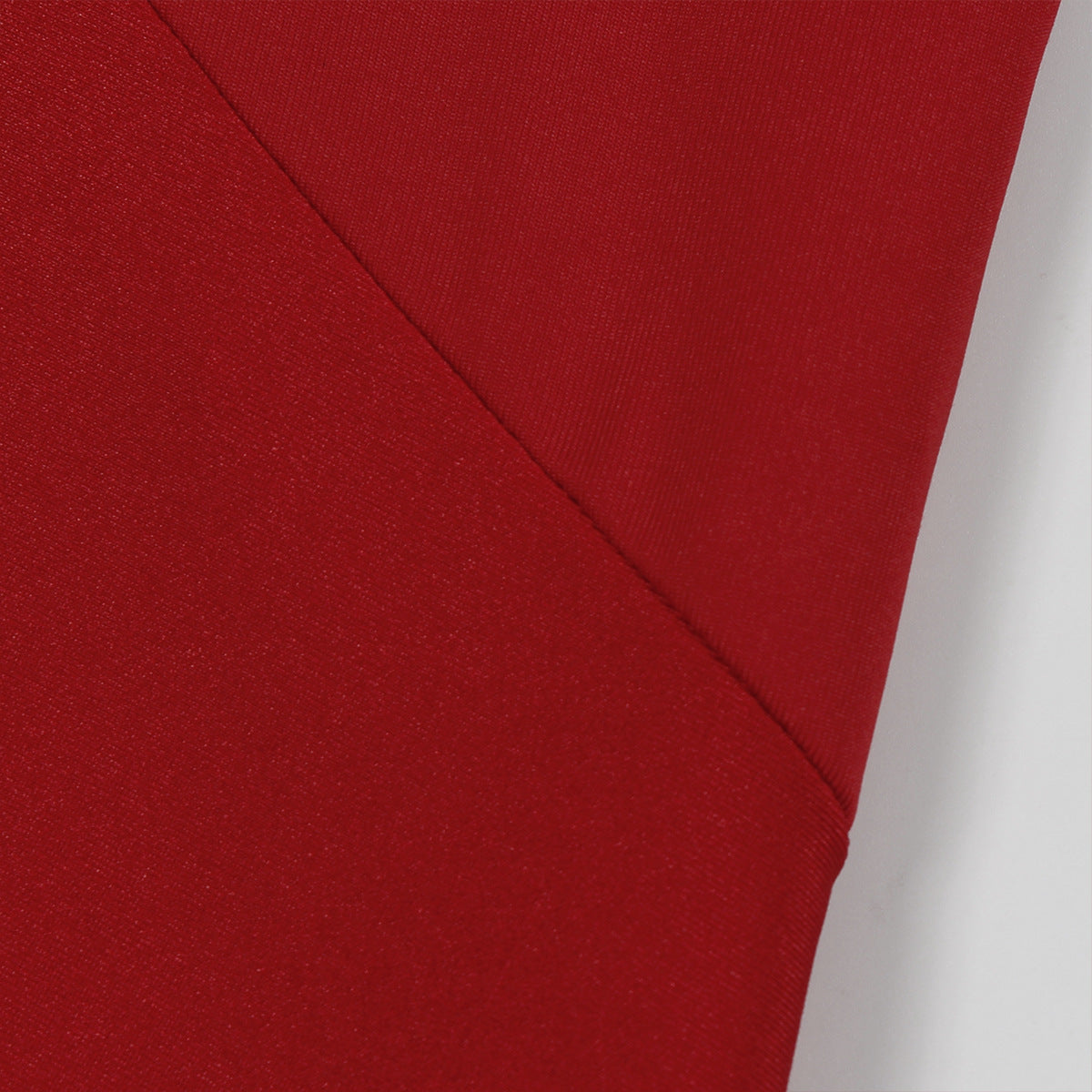 Women Formal Party Sexy Solid U-Neck Patchwork Maxi Dress 12