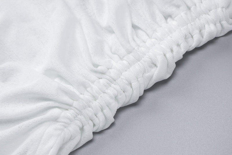 Women's  Autumn Slash Shoulder Long Sleeve Sexy See-Through Short Dress 14