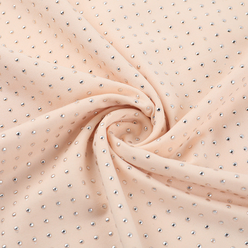 Women Spring Sexy Slash Shoulder Hollow Dress 5