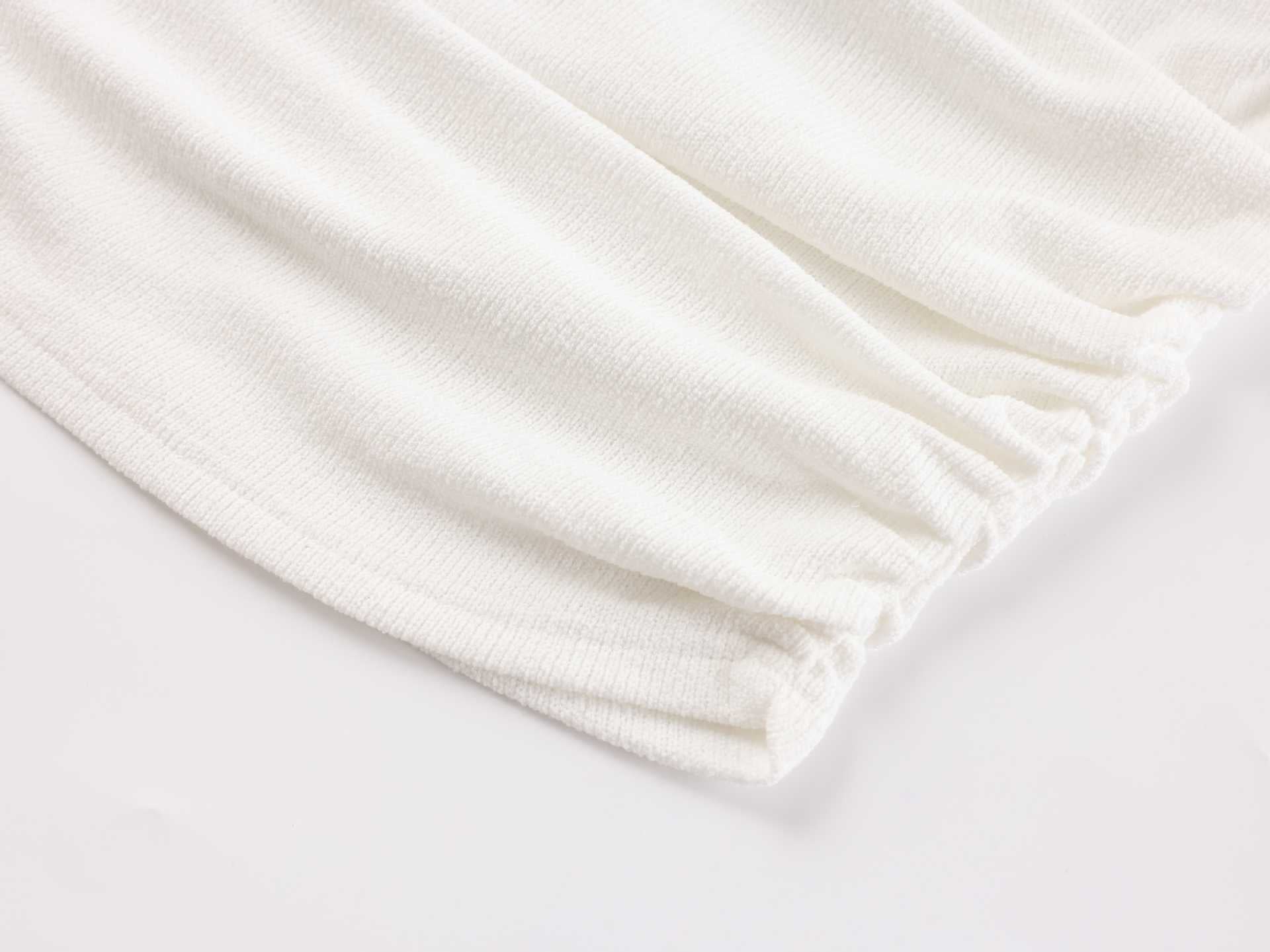 Women's Chic Lace Patchwork Off-Shoulder Knit Short Dress 24