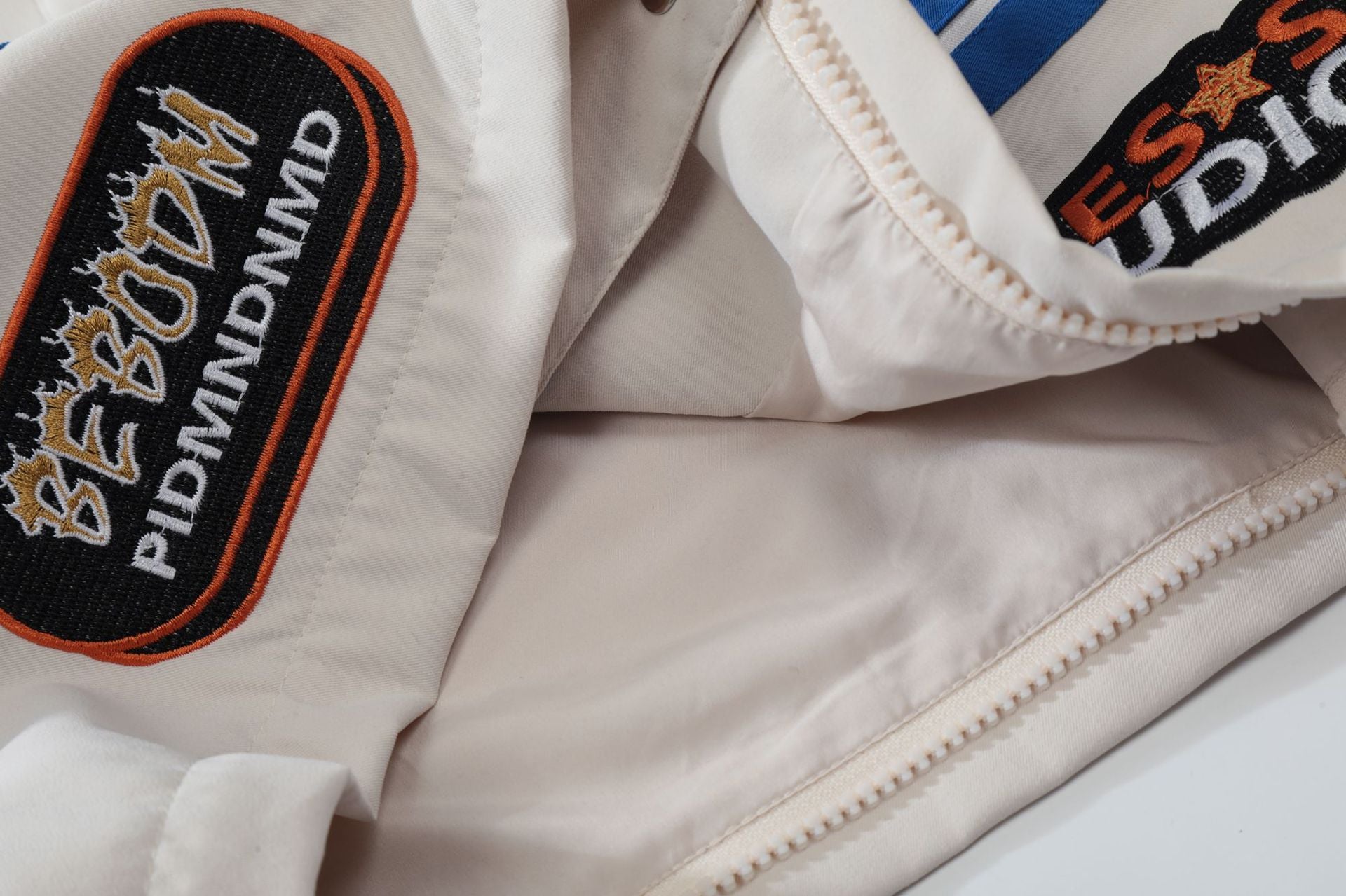 Men's detachable embroidered jacket 18