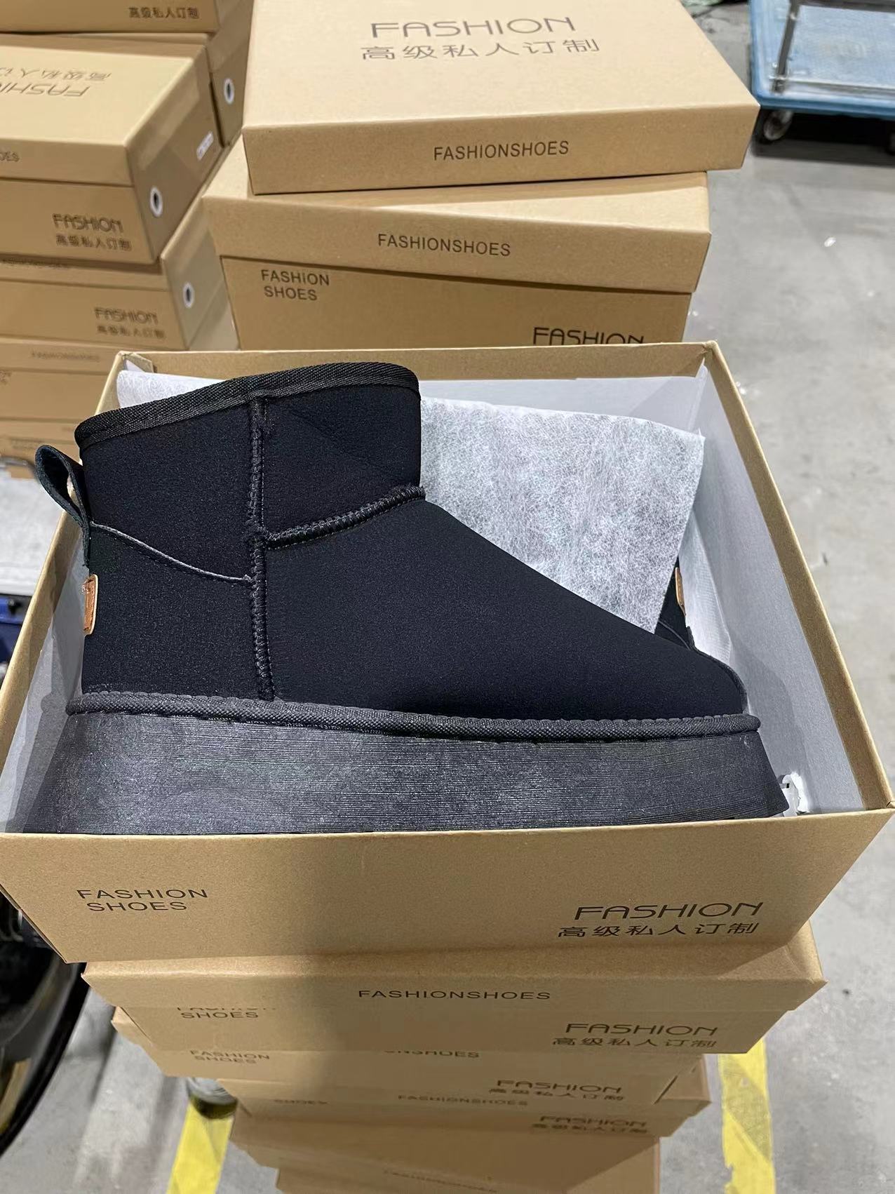 Women winter warm snow boots 15