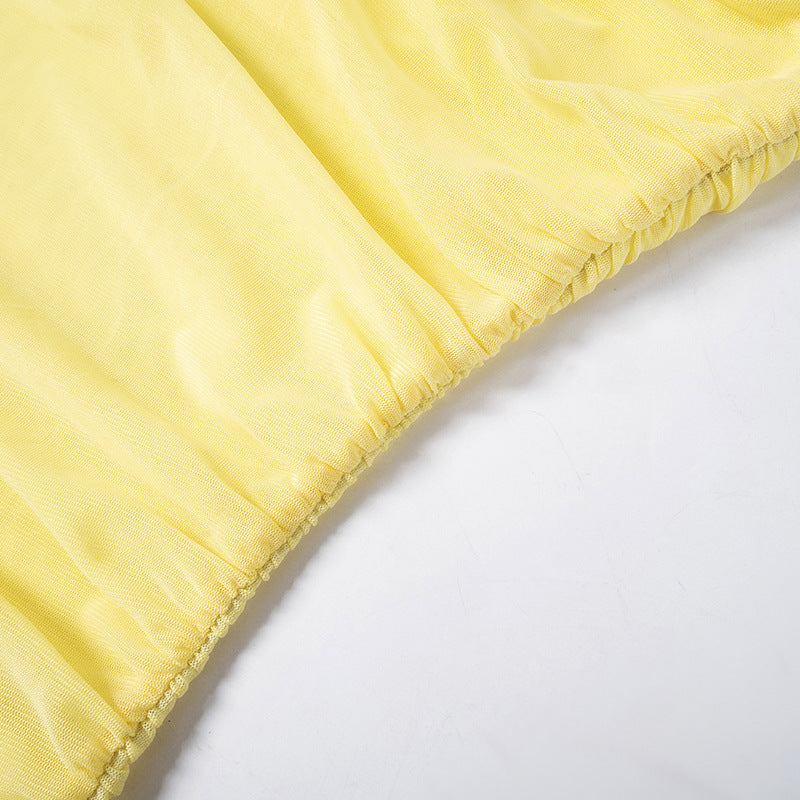 Women's summer Casual sleeveless pleated Strap top slim long skirt two piece set for women 16