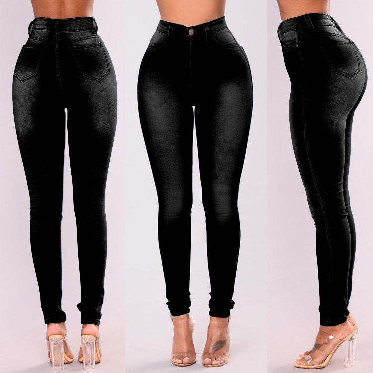 Women's Stretch Denim Tight Pants 8