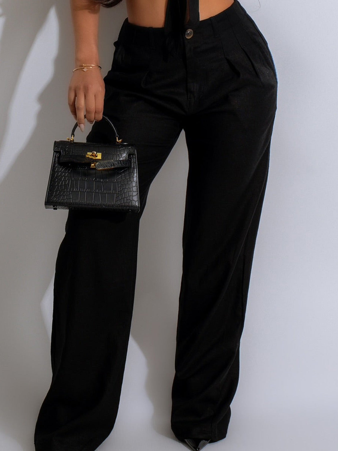 Women Autumn Loose Drape Casual Straight Pants