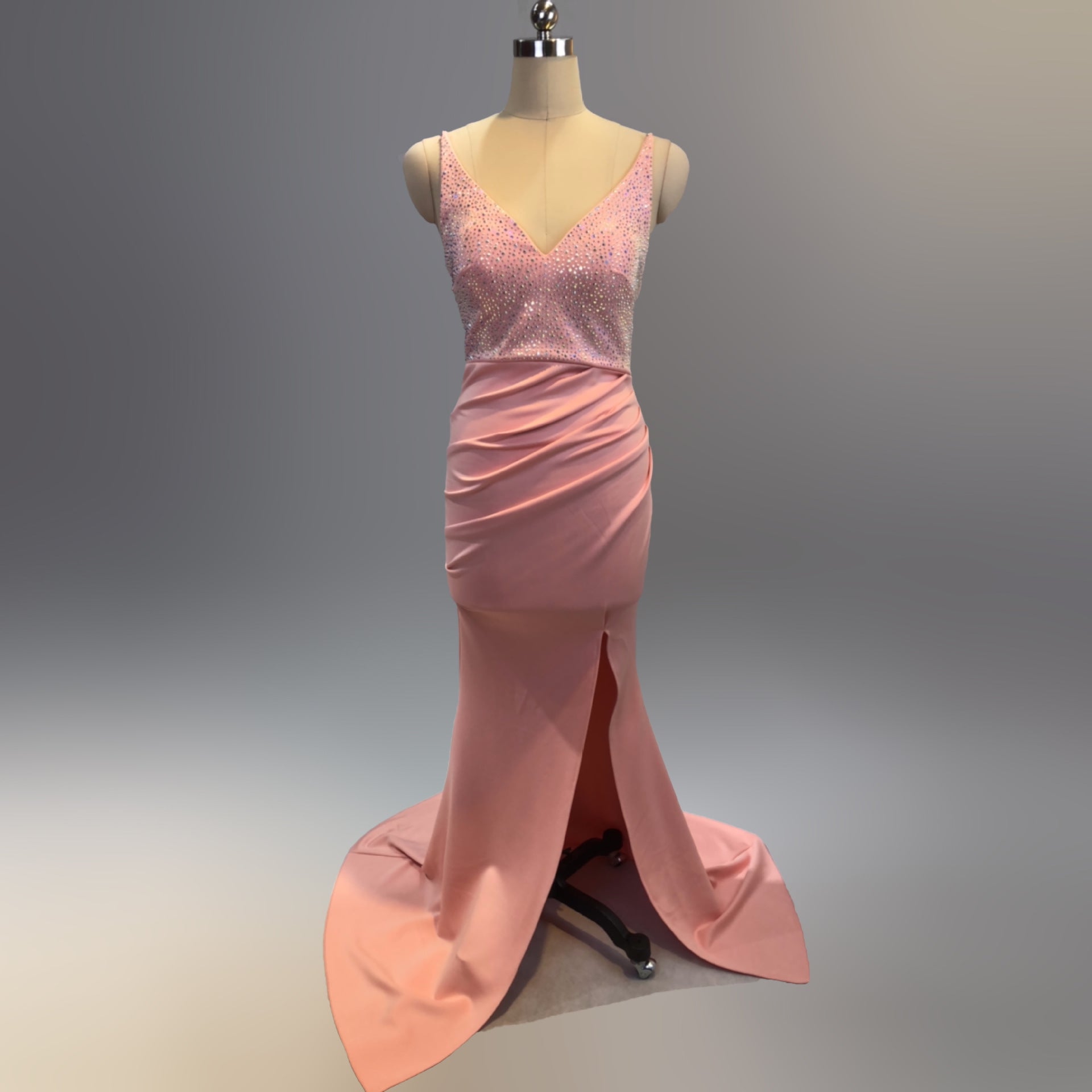 Dinner party dress sexy fashion long fishtail Slim Fit nightclub catwalk annual meeting dress 27