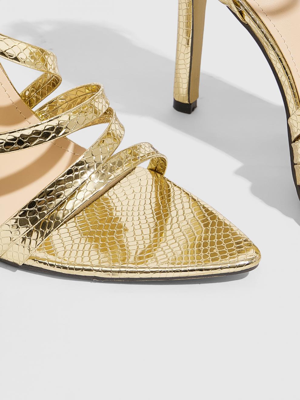 Sexy Summer Thin Strap High Heeled Sandals 7