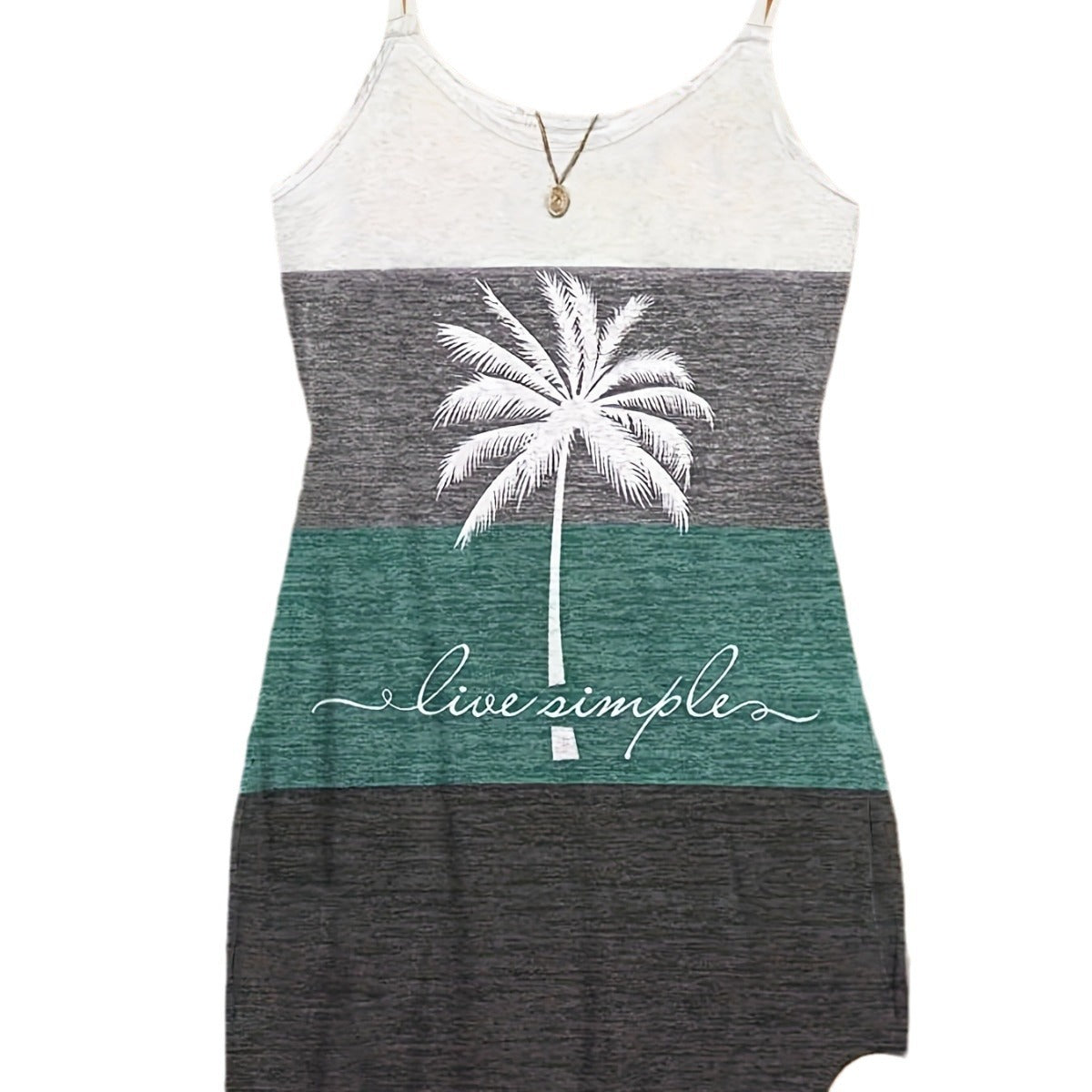 Women Sexy Printed Color Block Short Sleeve Dress 8