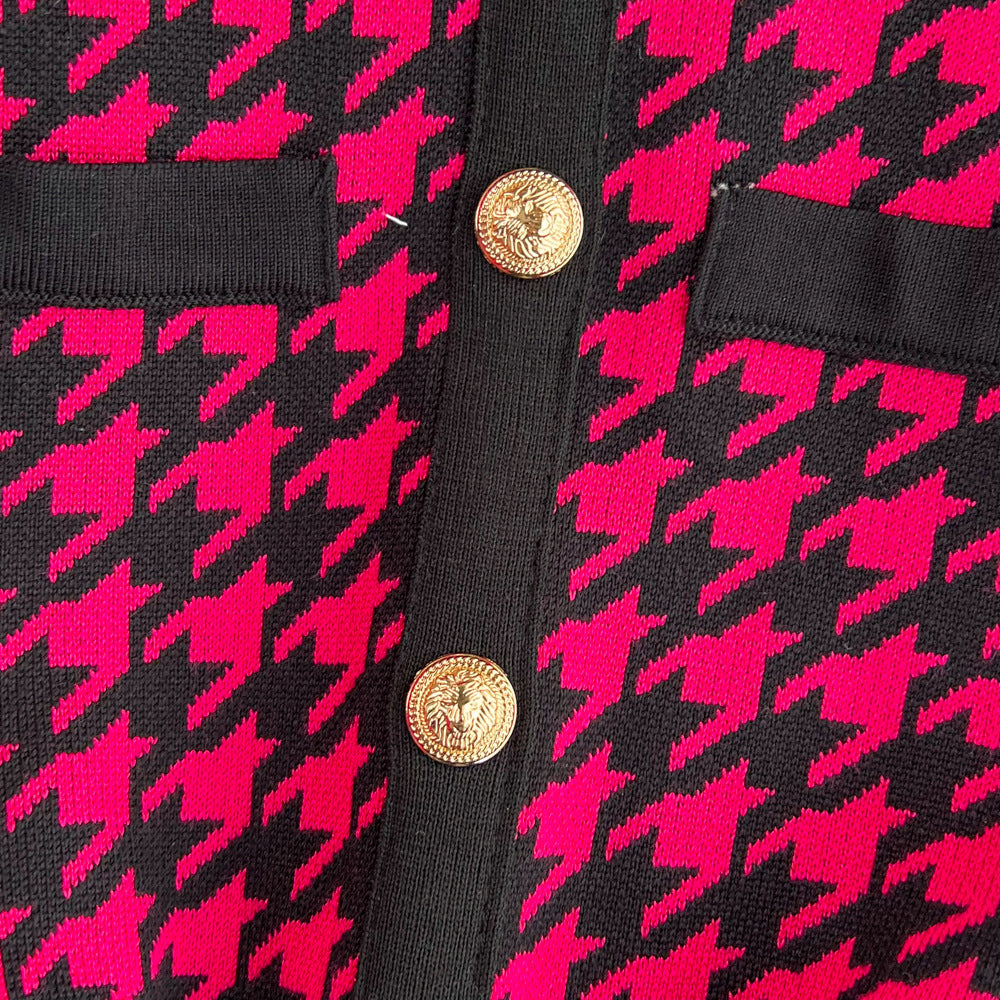 Summer Halter Neck Sleeveless Slim Waist A-Line Knitting Dress 8