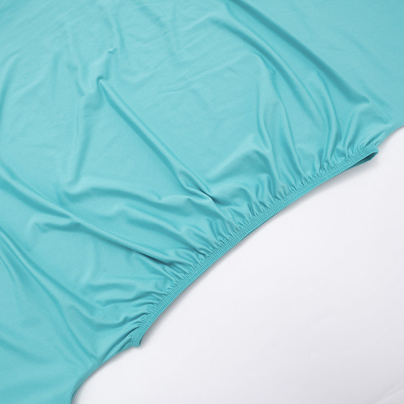 Women Off-Shoulder Bell Bottom Long-Sleeved Top and Skirt Two-Piece Set 25