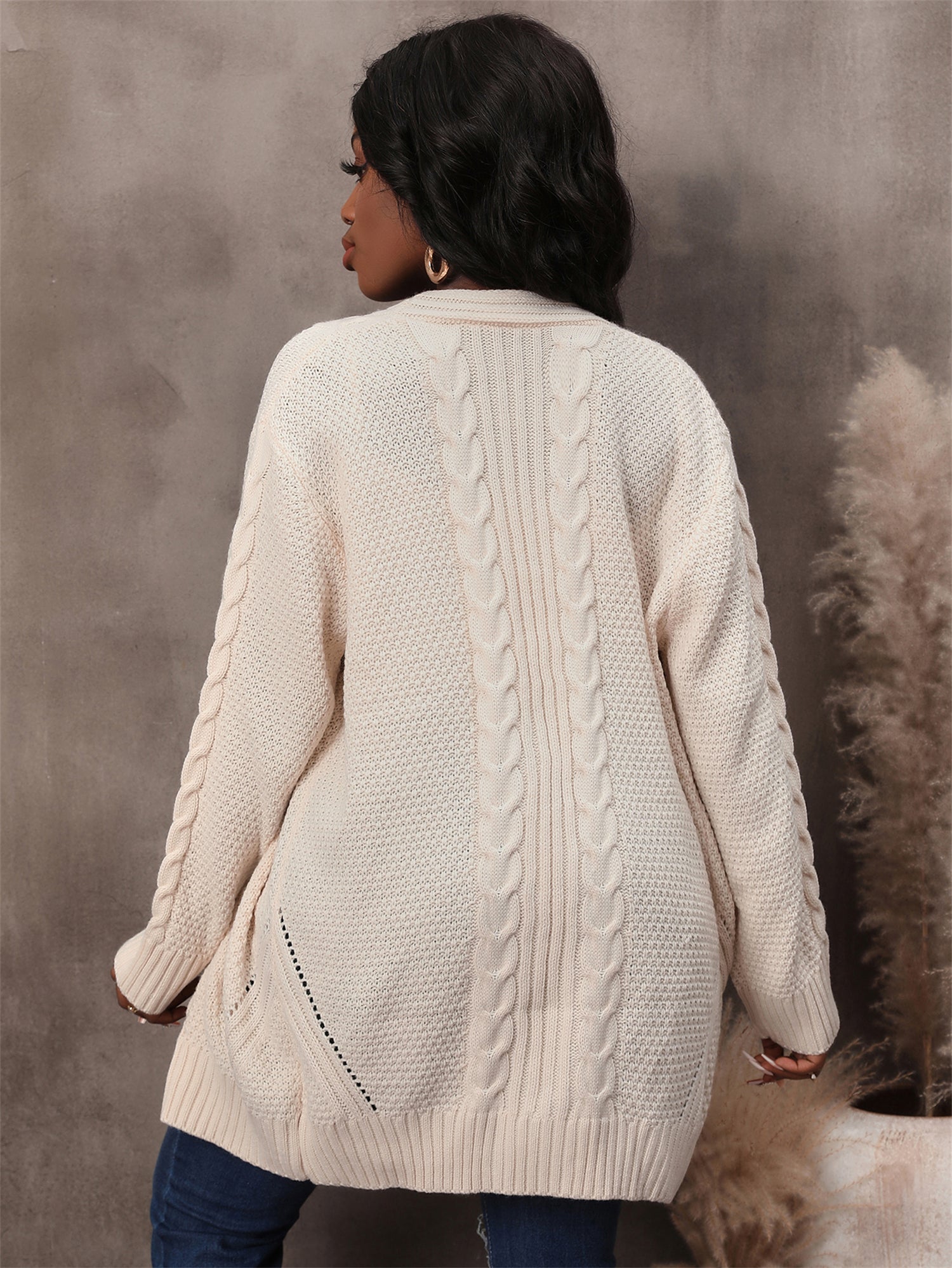 Women Long Sleeve Cardigan Sweater 4