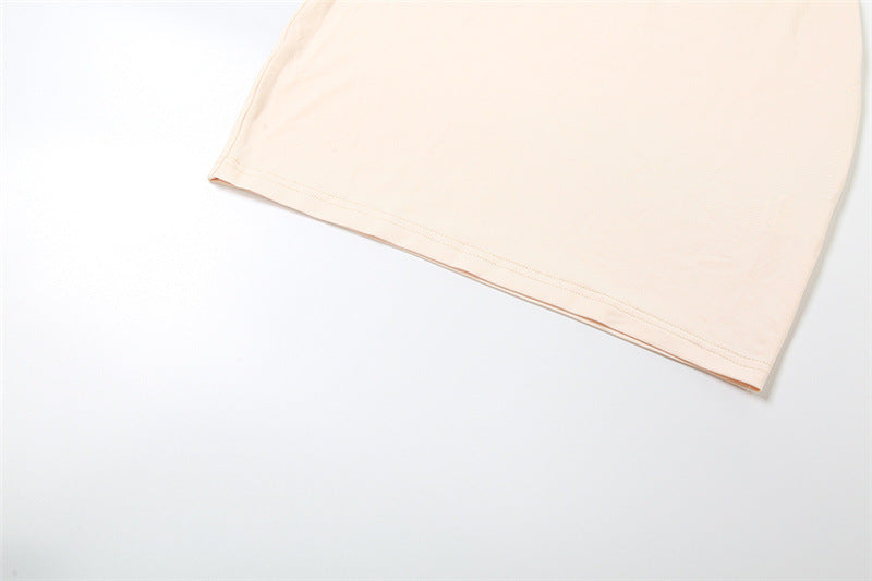 Women Sexy Long Sleeve Backless Solid Bodycon Dress 17