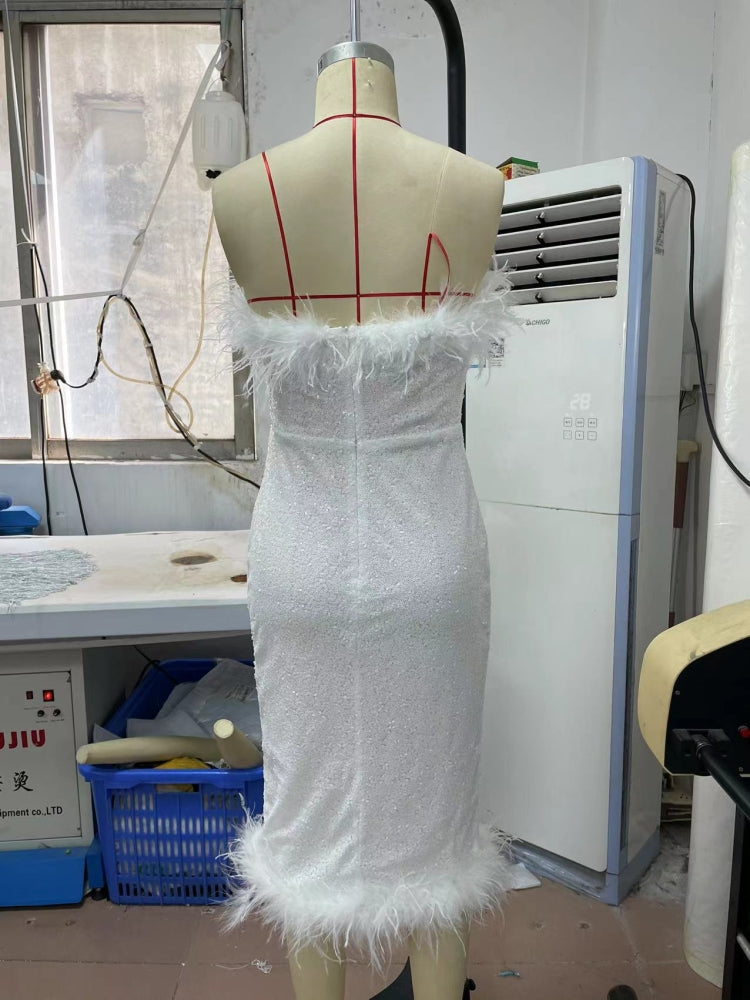 Women Sleeveless Bodycon Evening Dress 11