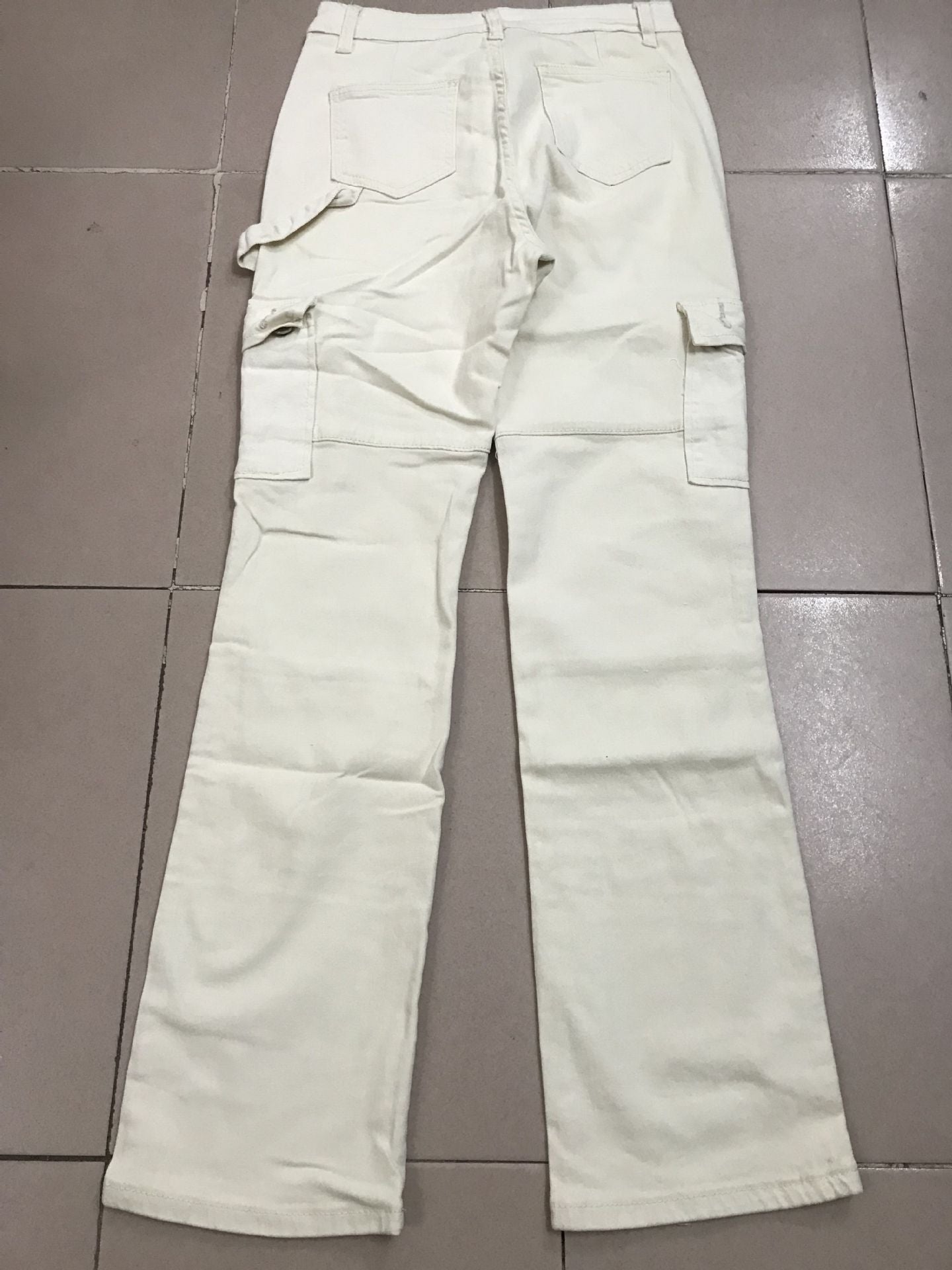 Women High Waist Multi Pocket Cargo Pants 15