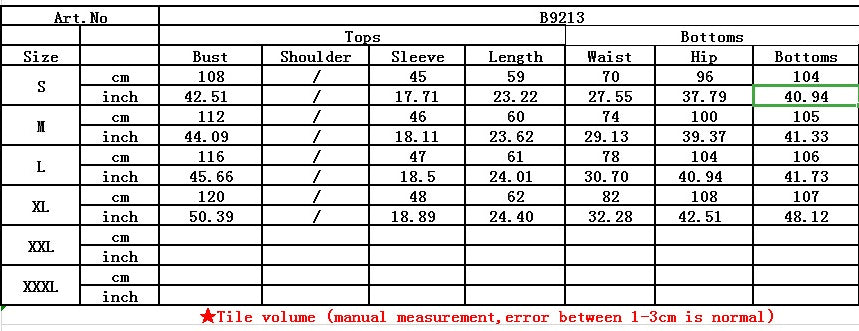 Women Sequin Colorblock Long Sleeve Top and Pant Two Piece Set 12