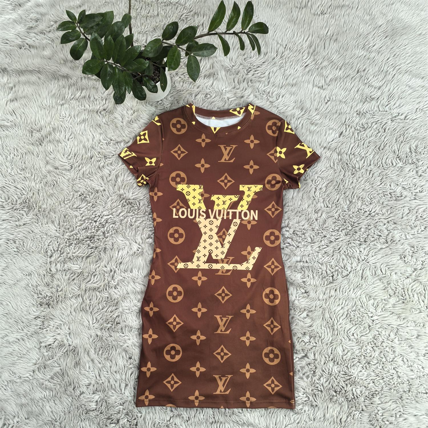 Women's Casual Chic Printed Bodycon Dress 36